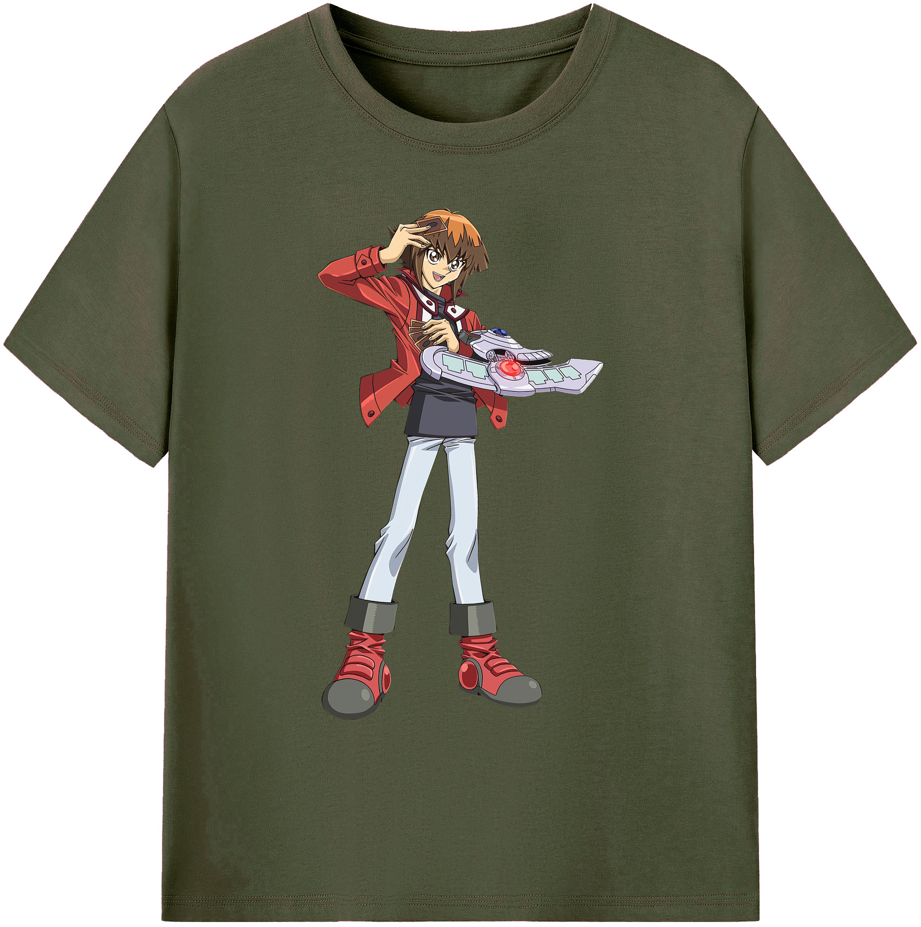 （画像用） 遊☆戯☆王 Yu-Gi-Oh! 綿100％ メンズ半袖Tシャツ｜肌触りやわらか＆通気性